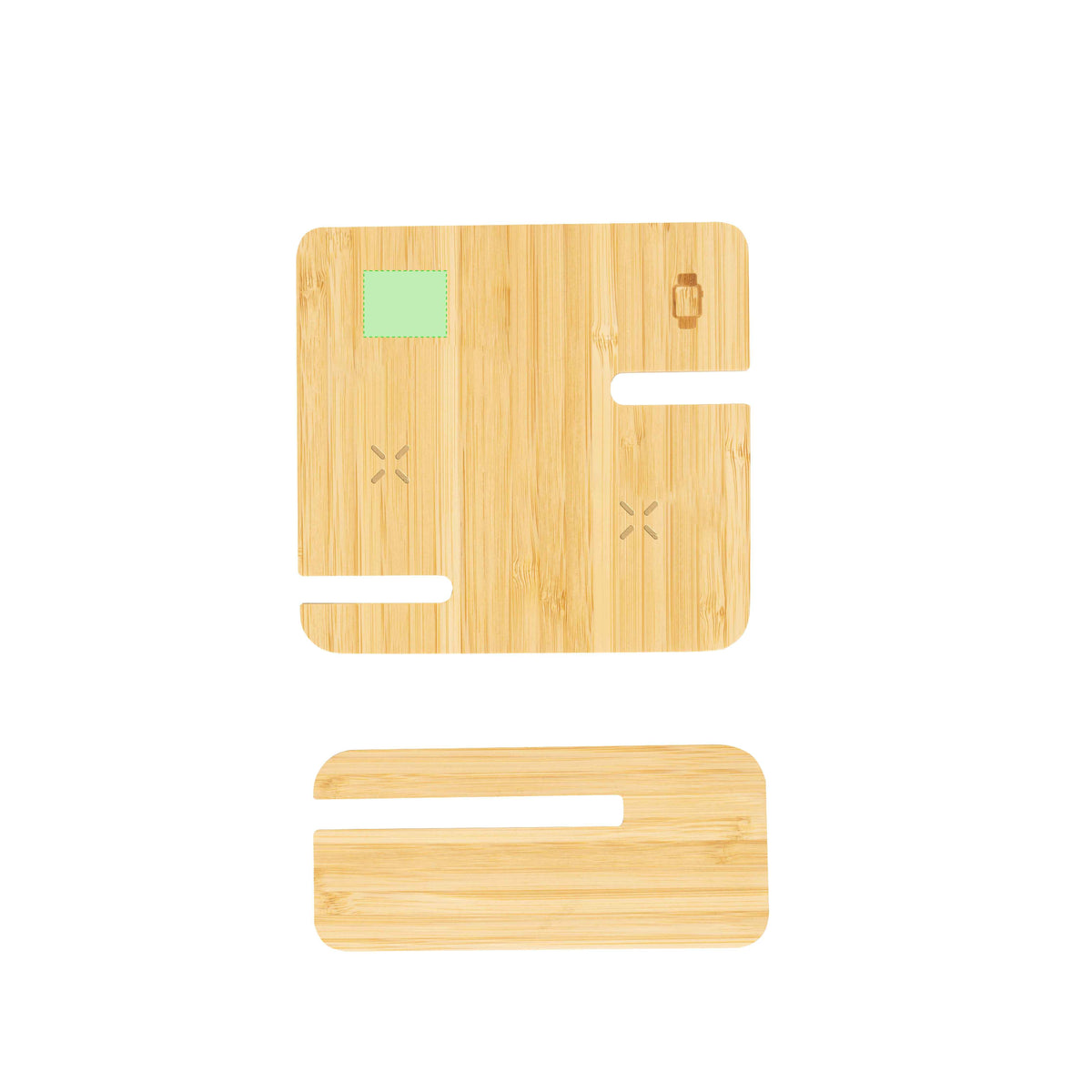 Hamsy Wireless Multi-Charger – Bamboo Sustainable Charging Station