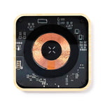 Gaussian Wireless Charger – Sustainable Bamboo Qi Charging Pad