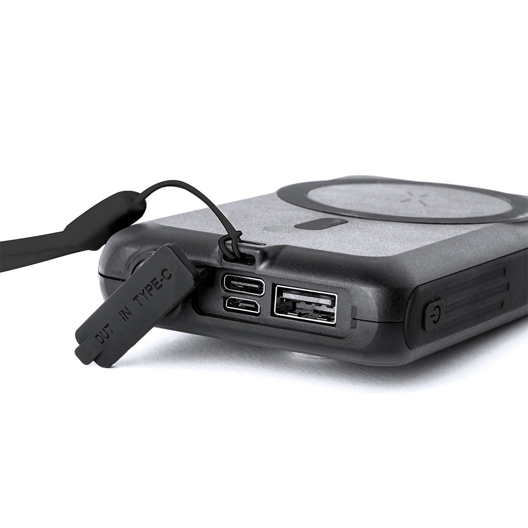 Haryin External Battery with Solar Charging and Wireless Capability