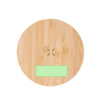 Sutmy Wireless Charger with Bamboo Base – Sustainable and Stylish Charging Solution