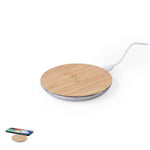 Sutmy Wireless Charger with Bamboo Base – Sustainable and Stylish Charging Solution