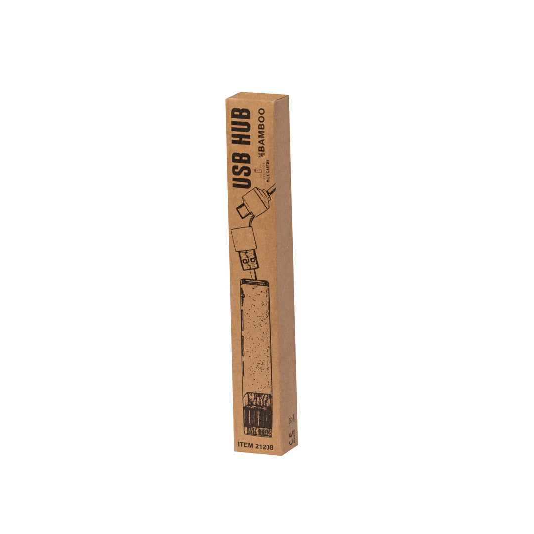 Kartip USB Hub – Sustainable Bamboo and Recycled Material Charger
