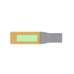 Olson 16GB USB Flash Drive – Sustainable Bamboo Design for Bulk Orders