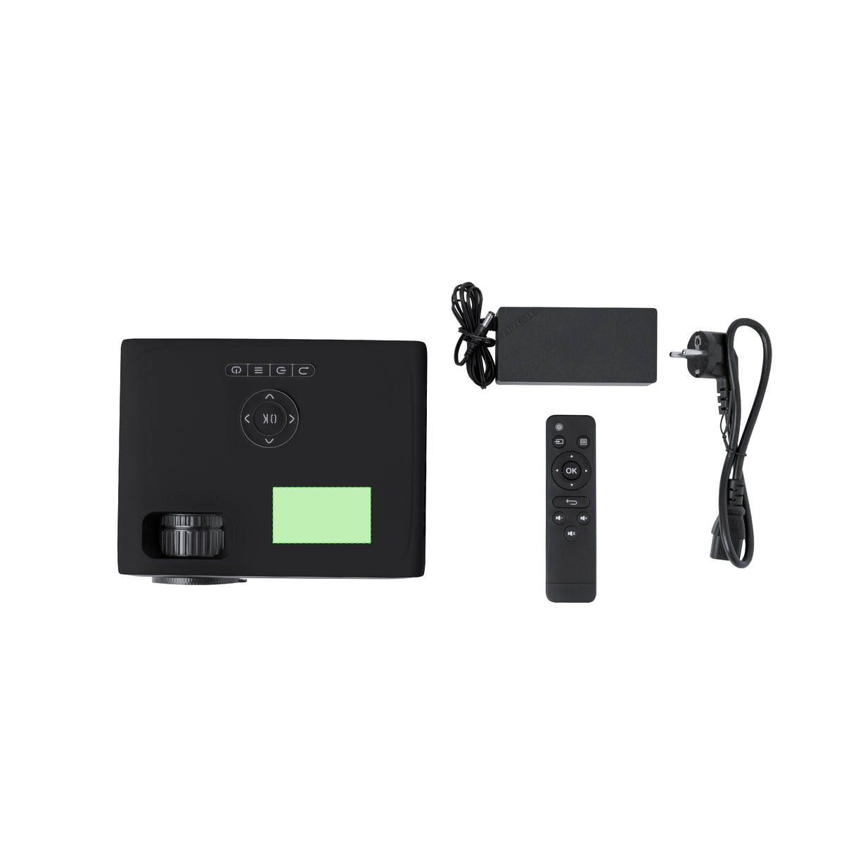 Heroux Projector with Bluetooth & WiFi Connectivity - Makito