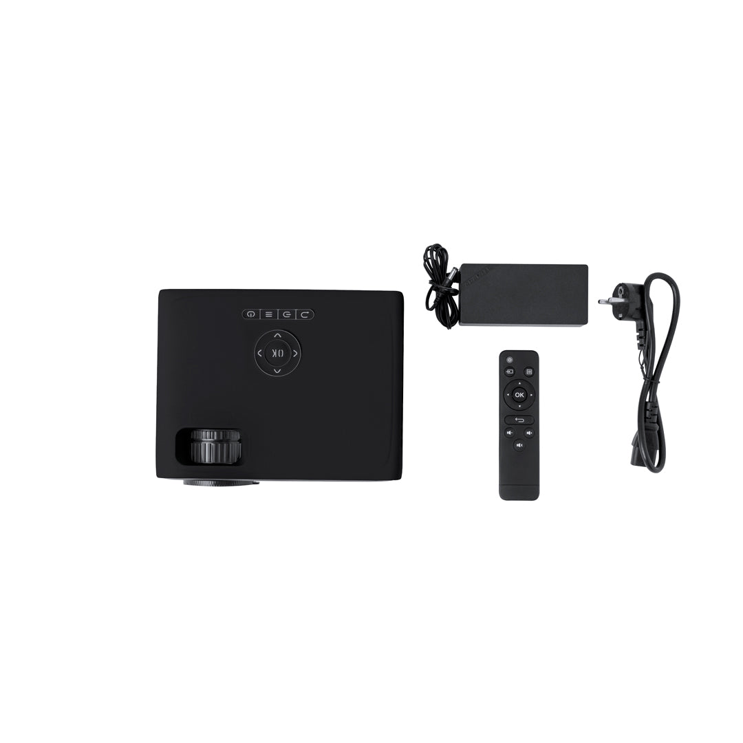 Heroux Projector with Bluetooth & WiFi Connectivity - Makito
