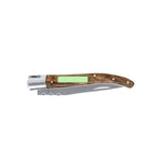 Rinex Pocket Knife – Durable Stainless Steel with Natural Wood Handle