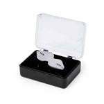 Nalix 10/20X Folding Magnifier - Durable Metal Magnification Tool