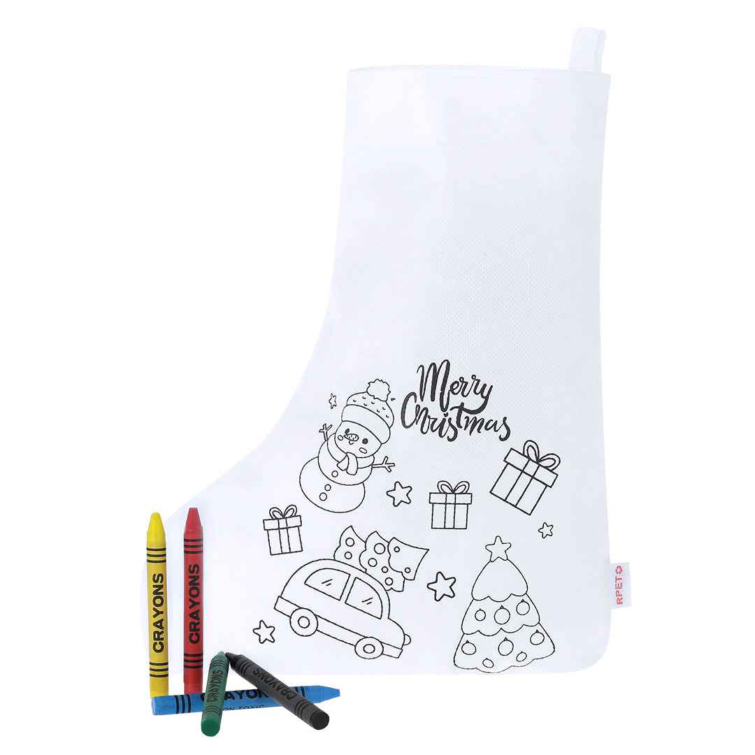 Mordy RPET non-woven sock – Sustainable Christmas Promotional Product