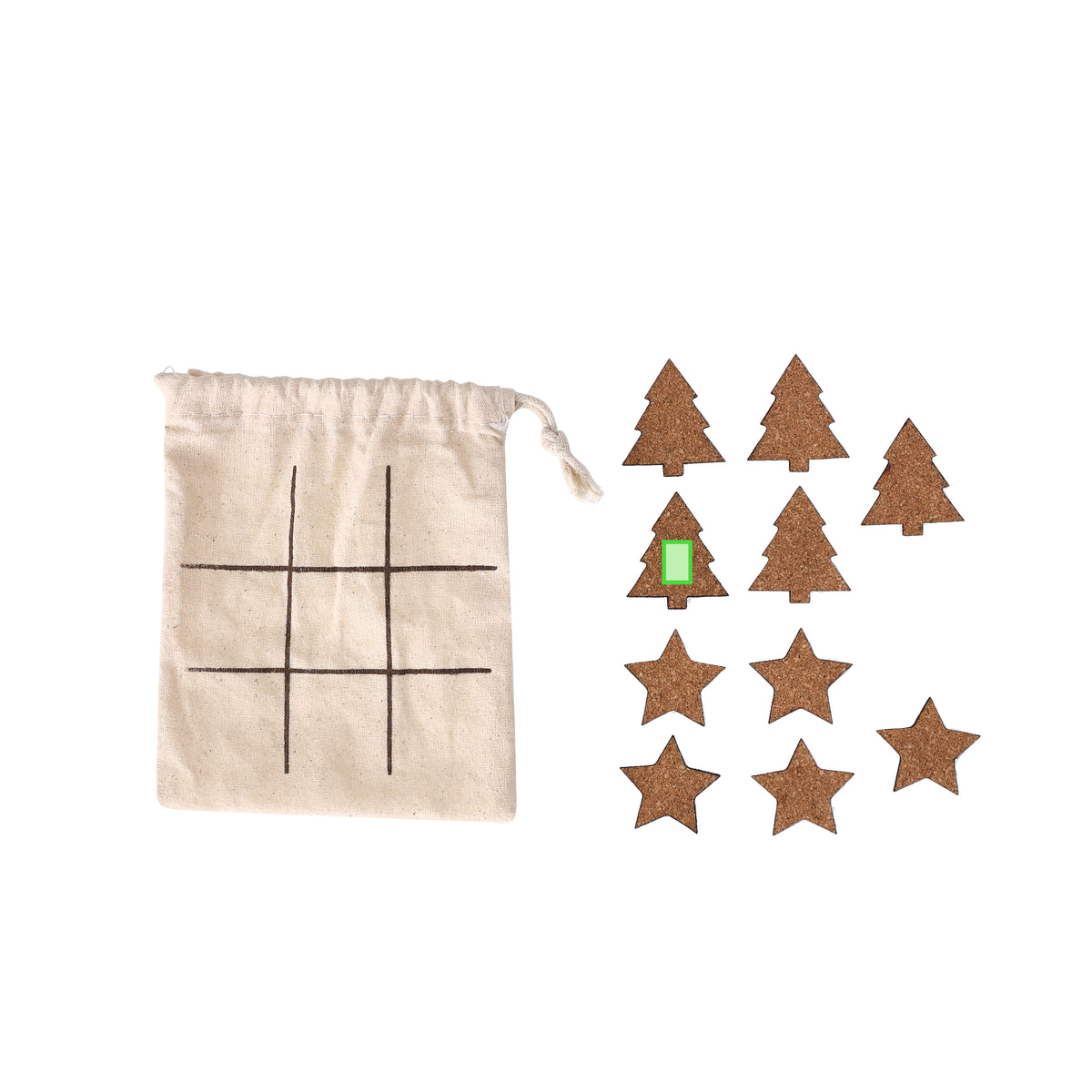 Bronso Sustainable Tic-Tac-Toe Game – Eco-Friendly Promotional Product
