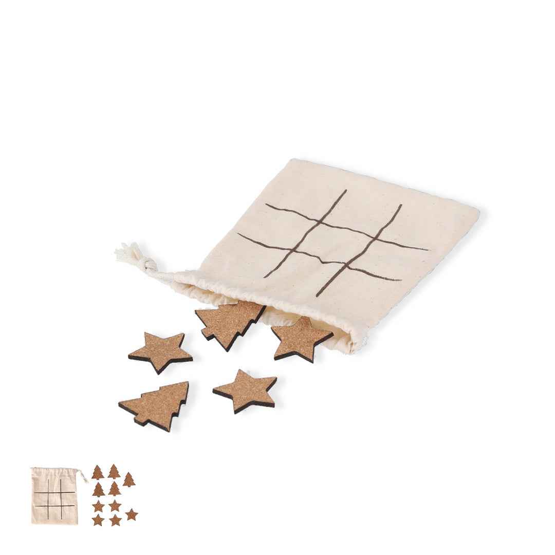 Bronso Sustainable Tic-Tac-Toe Game – Eco-Friendly Promotional Product