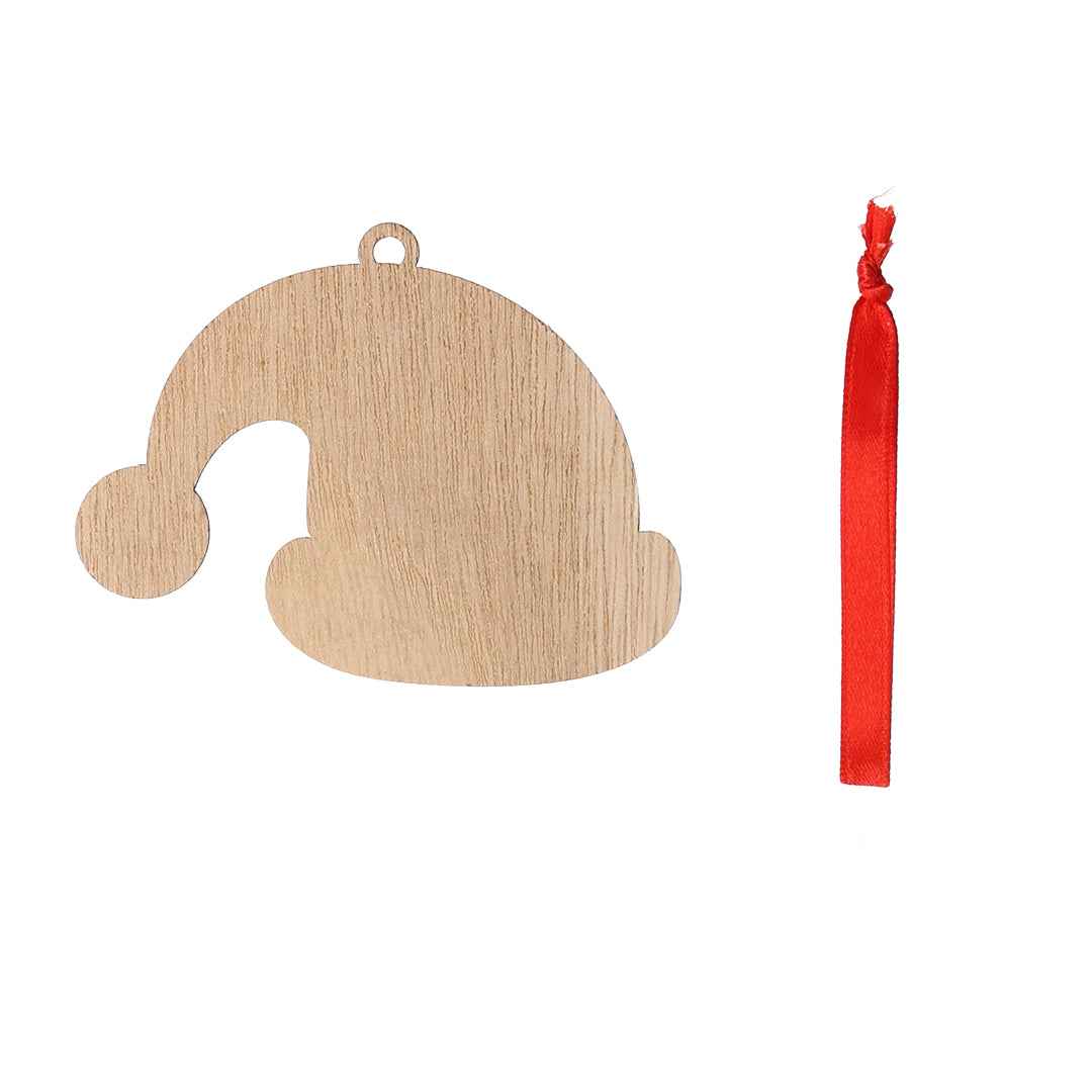 Clixar Christmas Ornament – Natural Wood Decoration for Bulk Orders