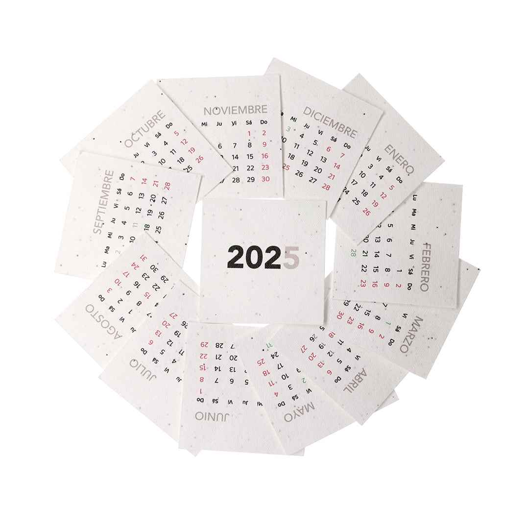 Krily Plantable Calendar – Sustainable Seed Paper Calendar for Irish Businesses