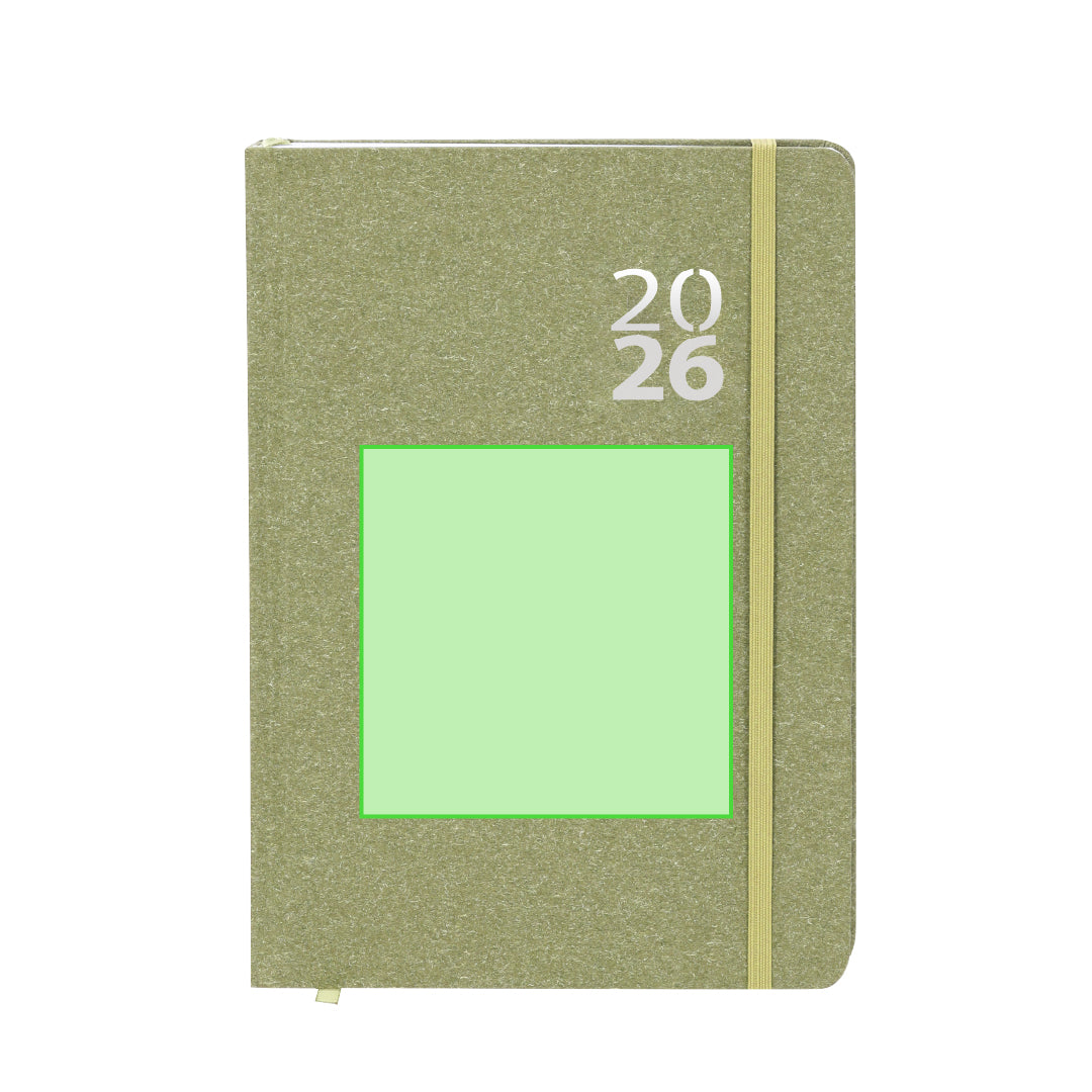 Florian Recycled Cardboard Diary – Sustainable A5 Notebook