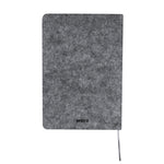 Wilko Notepad - Sustainable RPET Felt Cover with Cork Pocket