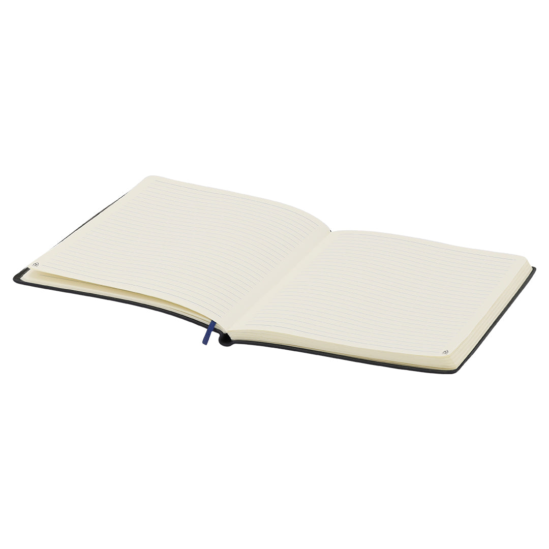 Lazox Recycled PU Leather Notepad for Sustainable Business Use