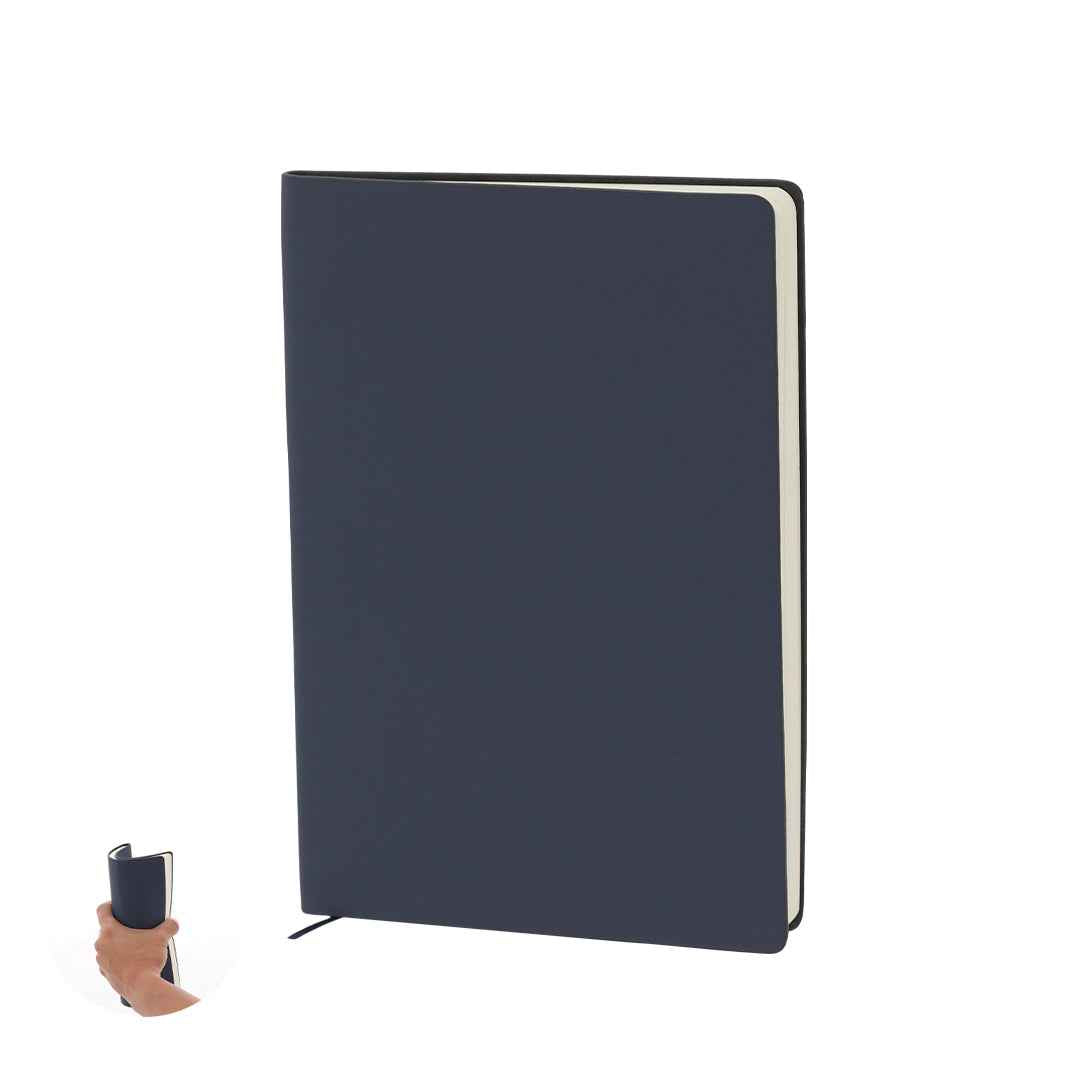 Lazox Recycled PU Leather Notepad for Sustainable Business Use