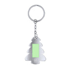 Shappier - Recycled Aluminium Christmas Tree Keyring for Bulk Orders