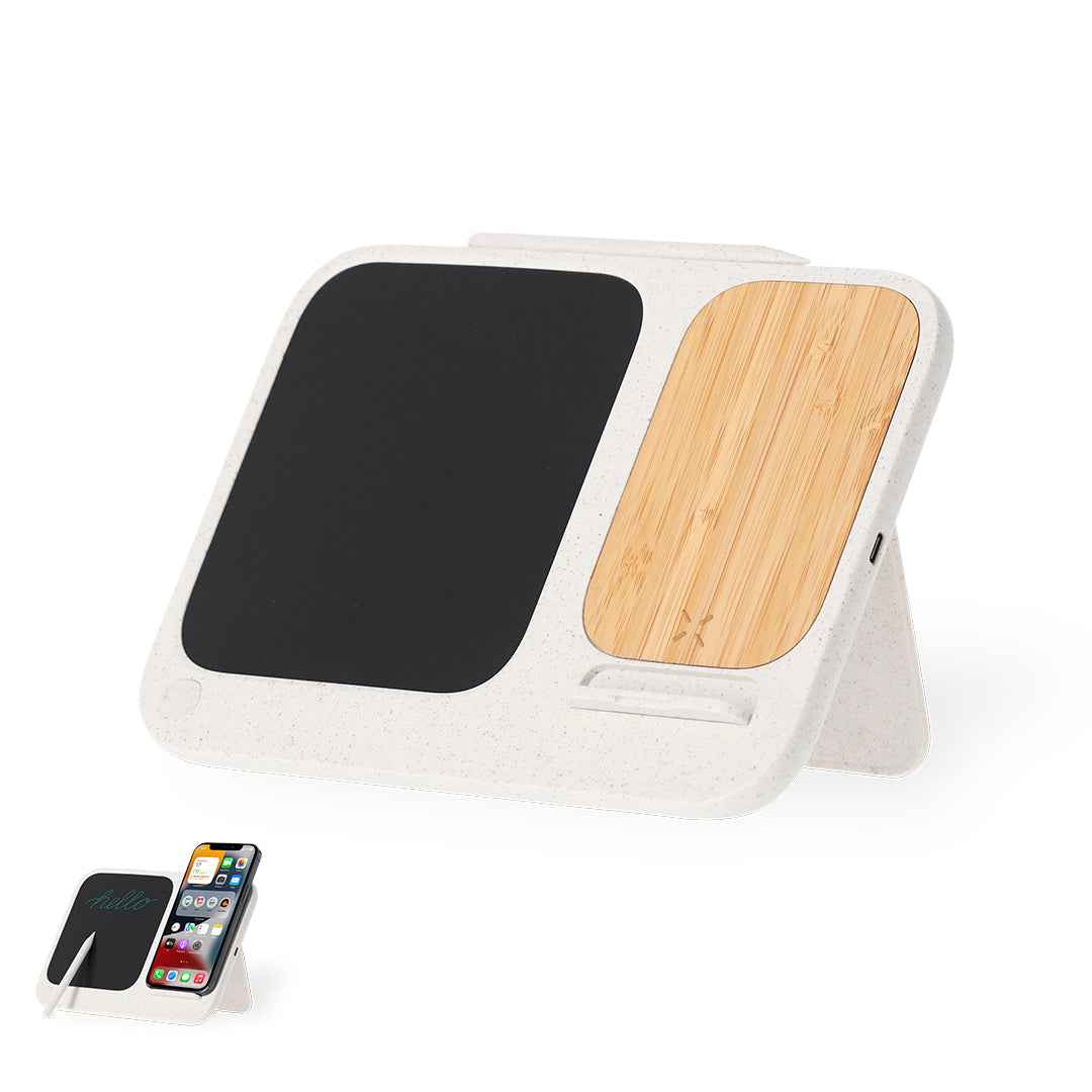 Artic Wireless Charger with Digital Board – Sustainable and Practical Tech Accessory