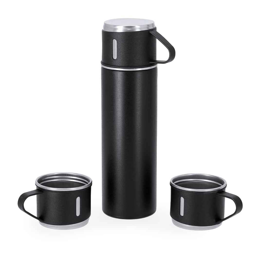 Melbir Thermos Set – Durable Stainless Steel Bottles and Cups for Irish Businesses