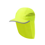 Fiola - Fluorescent Polyester Cap with Reflective Trim