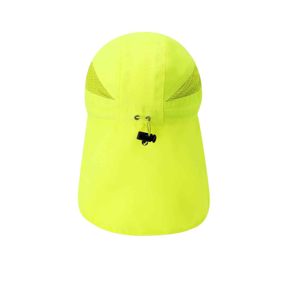 Fiola - Fluorescent Polyester Cap with Reflective Trim