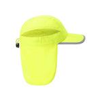 Fiola - Fluorescent Polyester Cap with Reflective Trim