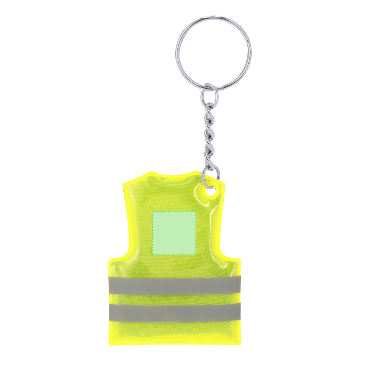 Cebrom Reflective Vest Keychain for Promotional Use in Ireland