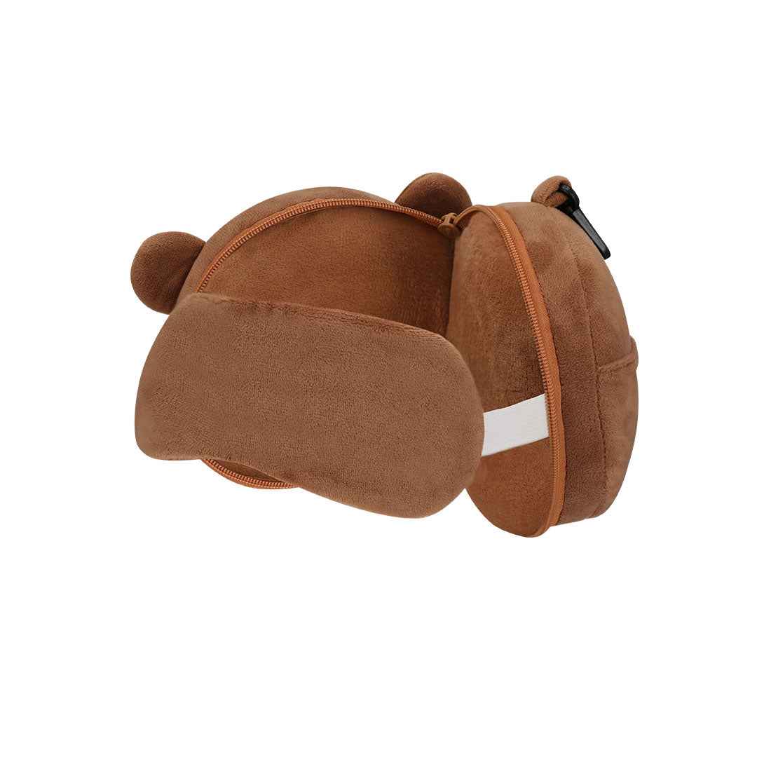 Stanek Children's Travel Pillow with Eye Mask – Comfortable and Practical Travel Accessory