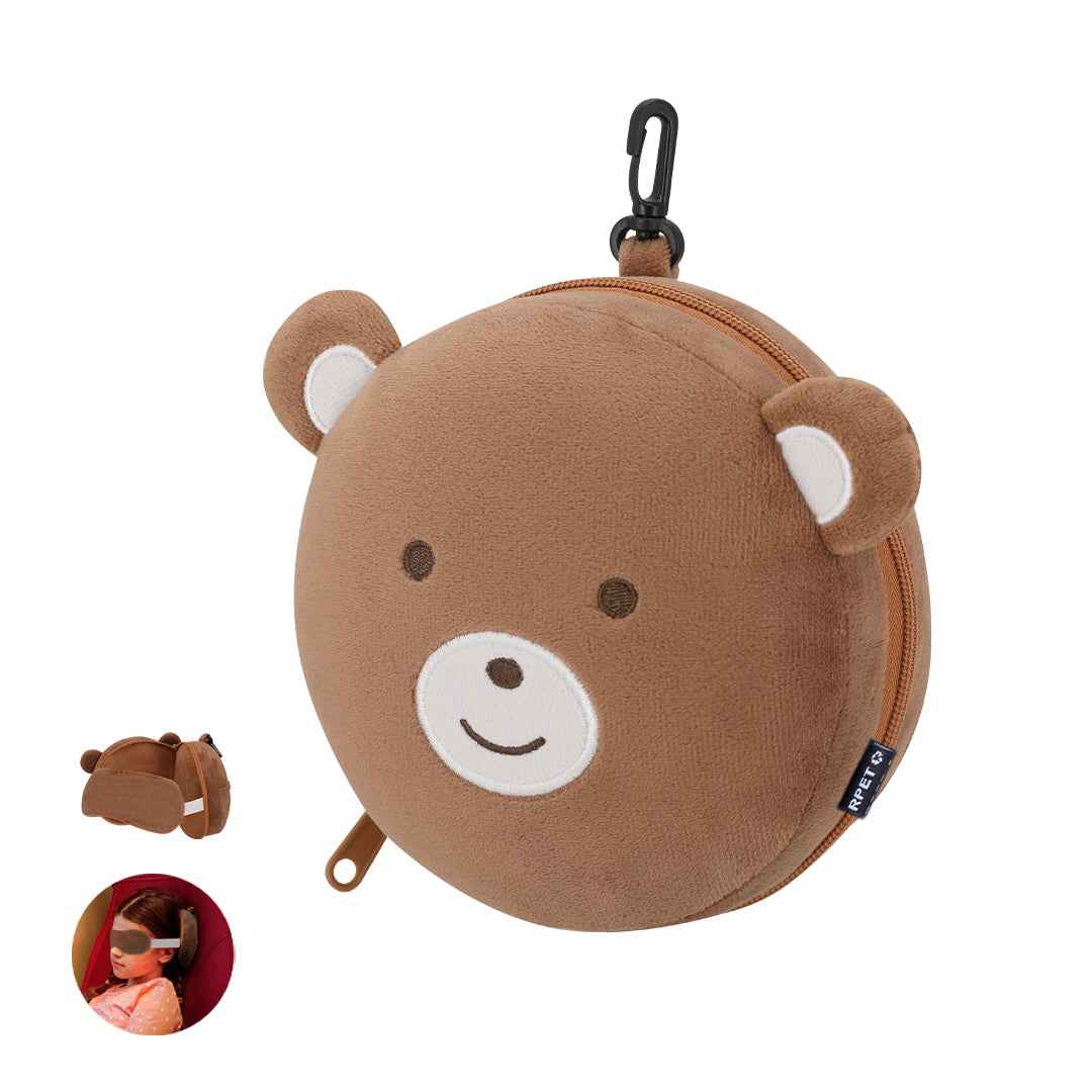 Stanek Children's Travel Pillow with Eye Mask – Comfortable and Practical Travel Accessory