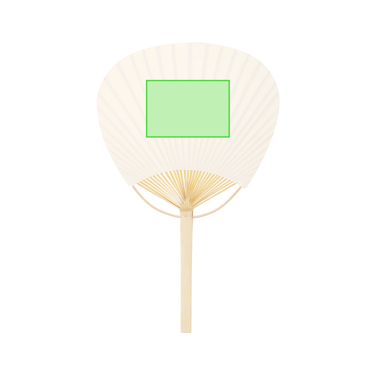 Trosad Bamboo Fan – Sustainable Promotional Fan for Irish Businesses