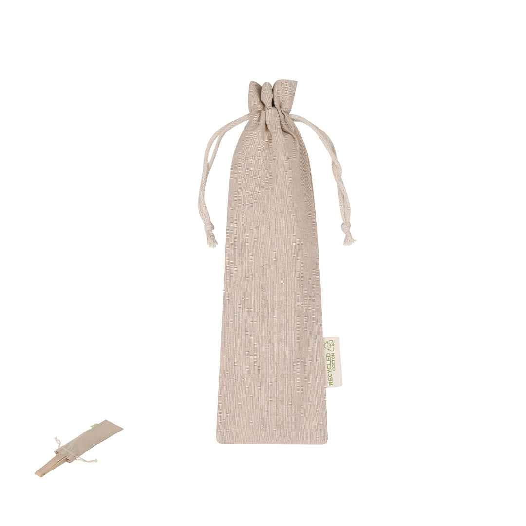 Fleken Recycled Cotton Drawstring Bag – Sustainable Promotional Item