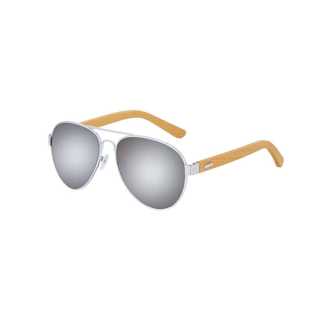 Gunok Sunglasses with UV400 Protection and Bamboo Arms | Fou Tees Ireland