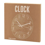 Tiwel Bamboo Wall Clock – Natural, Sustainable Timepiece