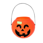 Cowel Halloween Basket – Durable Pumpkin-Shaped Handle Basket