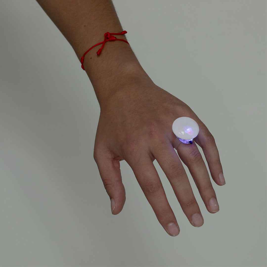 Tayter LED Ring – Luminous Party Accessory for Bulk Orders