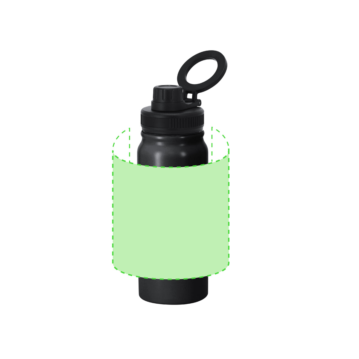 Stork Recycled Stainless Steel Thermal Bottle - 600ml
