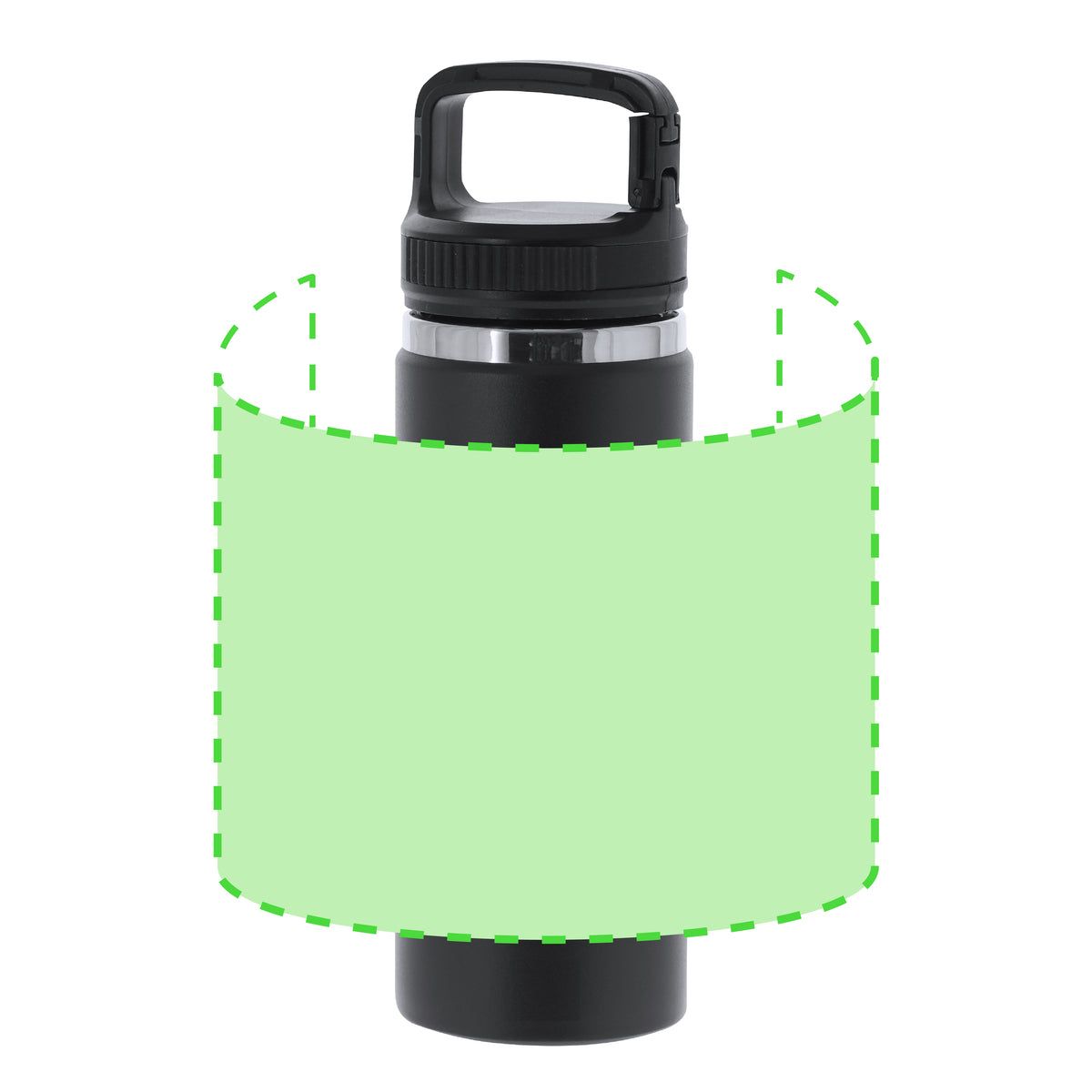 Nabrax Thermal Bottle - Durable Recycled Stainless Steel Flask for Irish Businesses