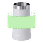 Glinox Recycled Stainless Steel Pitcher for Corporate and Event Use