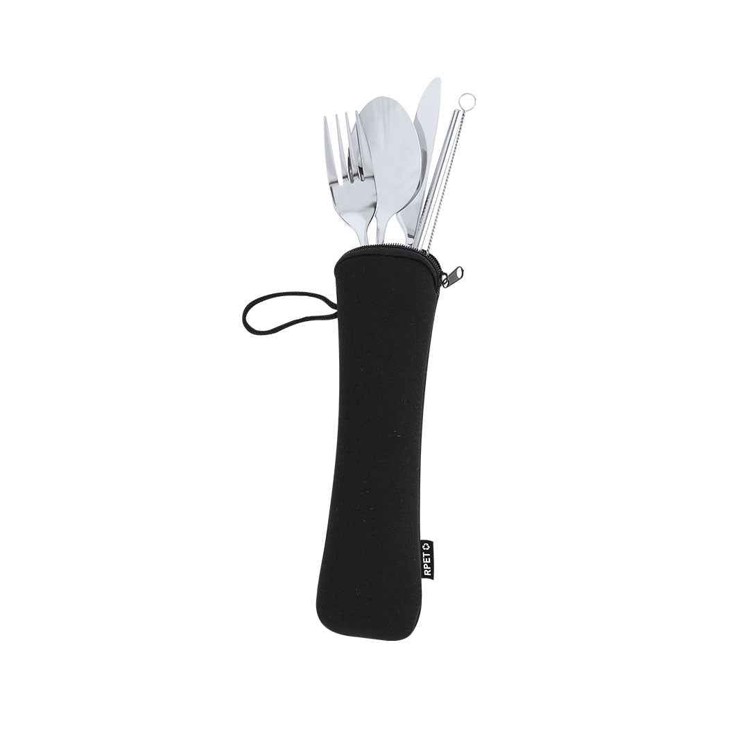 Sinix Cutlery Set – Sustainable Stainless Steel Set with RPET Case