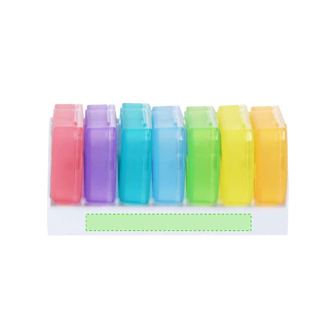 Parnex Pill Organizer – Durable Weekly Pill Storage Solution