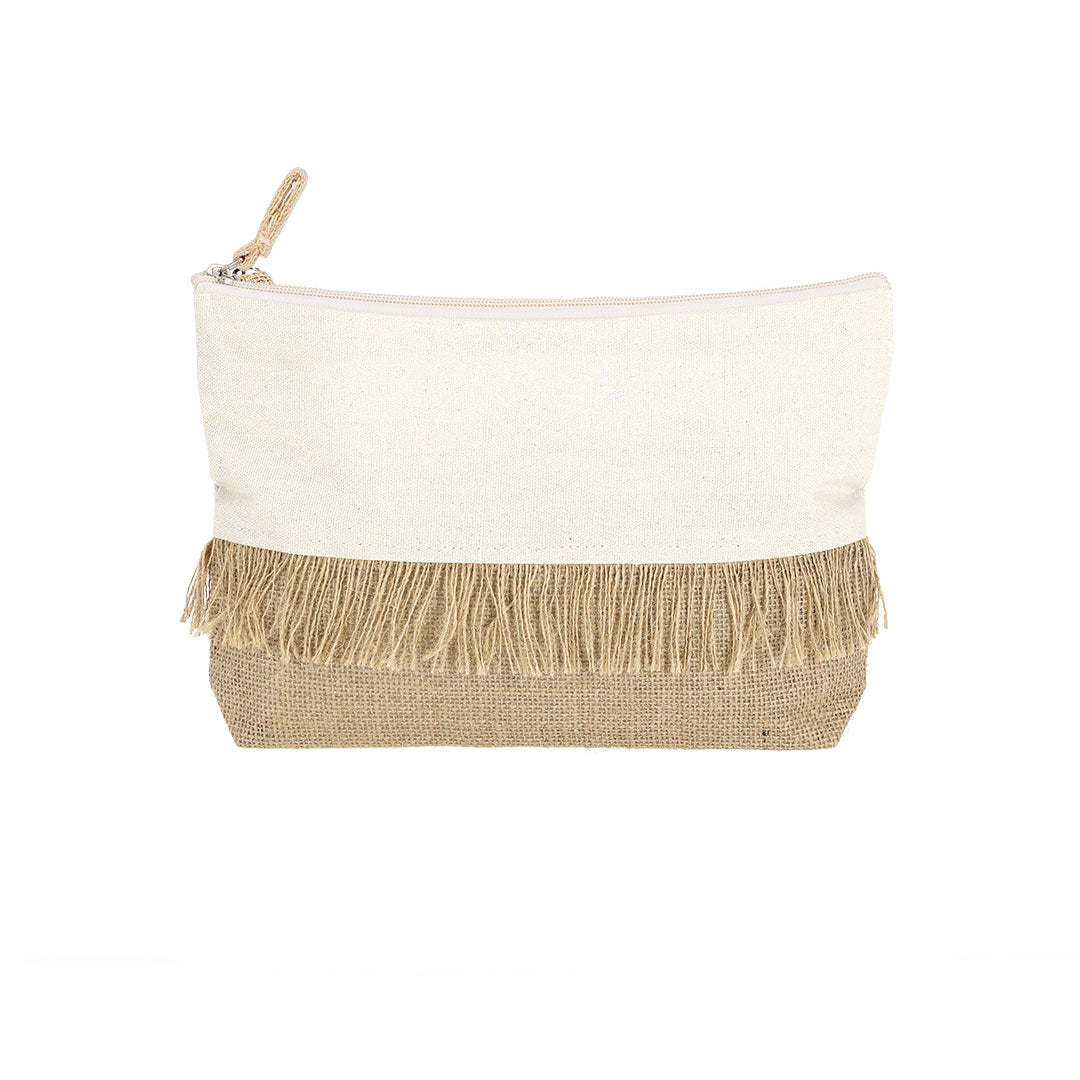 Hyker Toiletry Bag – Durable Laminated Jute and Cotton | Fou Tees Ireland