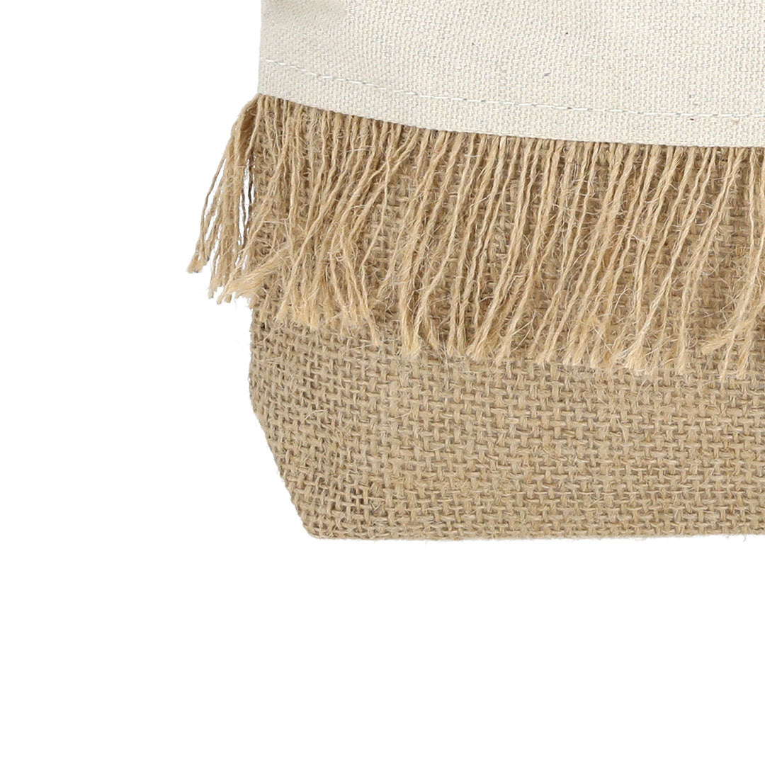 Hyker Toiletry Bag – Durable Laminated Jute and Cotton | Fou Tees Ireland