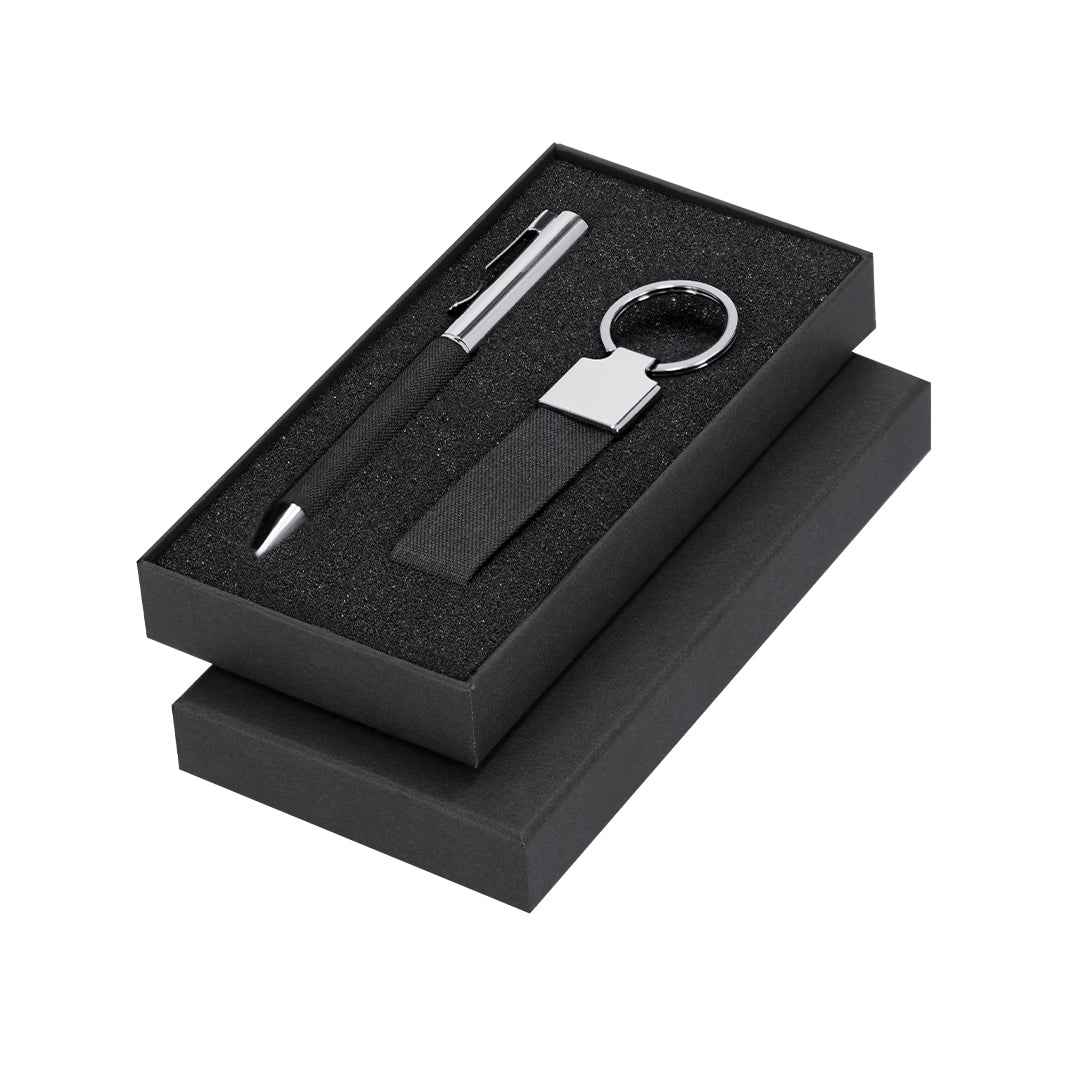 Jayon RPET Pen and Keychain Set – Sustainable Corporate Gifts Ireland