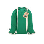 Dykes Fairtrade Drawstring Backpack – Sustainable Cotton Carryall