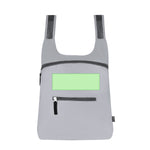Cladox Folding Backpack - Reflective RPET Material, Ideal for Bulk Orders