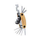 Koron Multitool – Durable Stainless Steel with Bamboo Casing