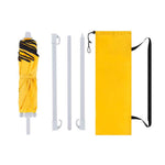 Misarya Foldable Beach Umbrella – Durable & Compact Design | Fou Tees Ireland