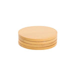 Elmor Bamboo Coaster Set – Stylish and Sustainable Drink Accessories