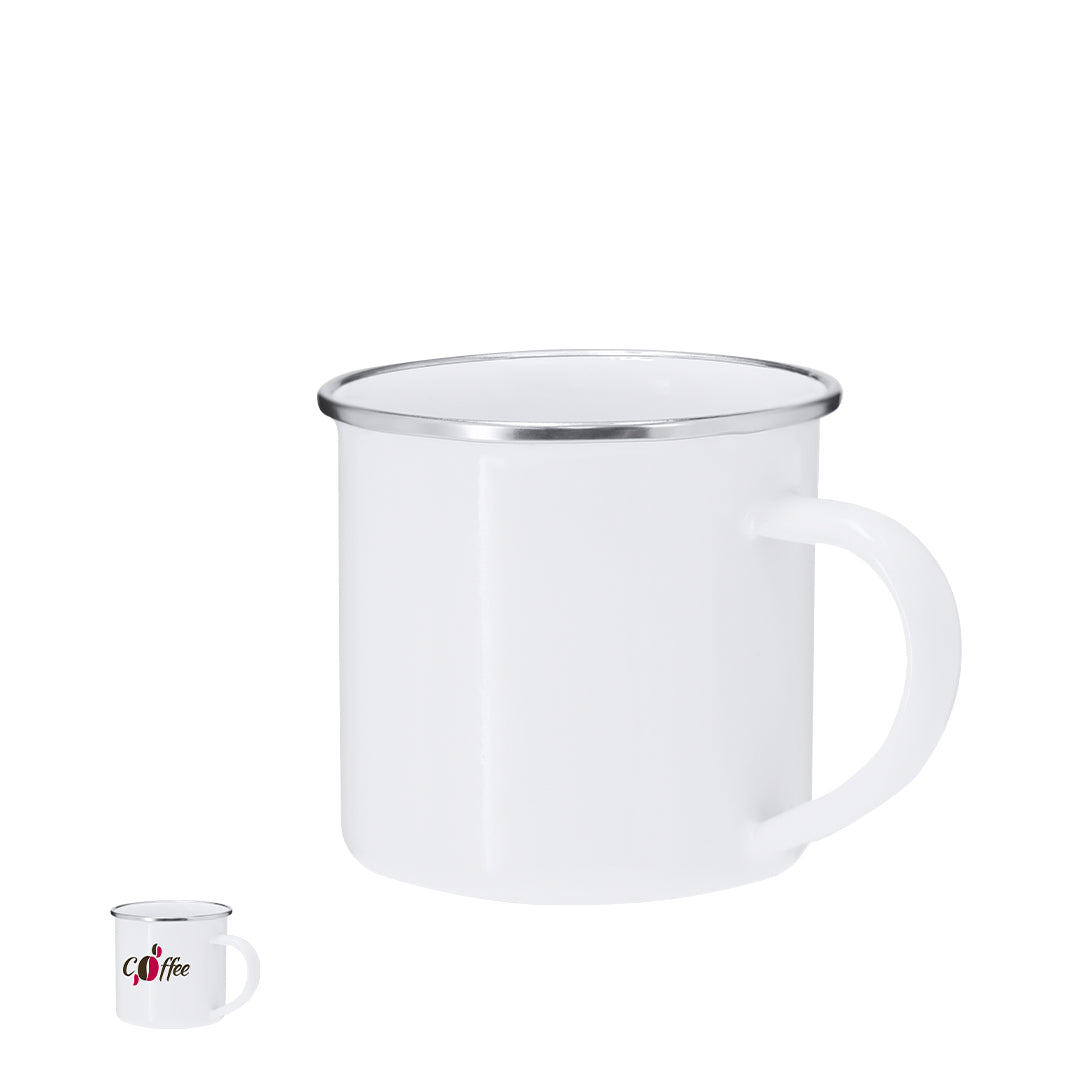 Deriox Metal Mug - Stylish Sublimation Mug for Bulk Orders | Fou Tees Ireland