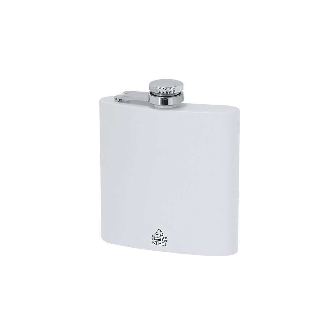Lindog Recycled Stainless Steel Hip Flask – Durable and Sustainable Drinkware